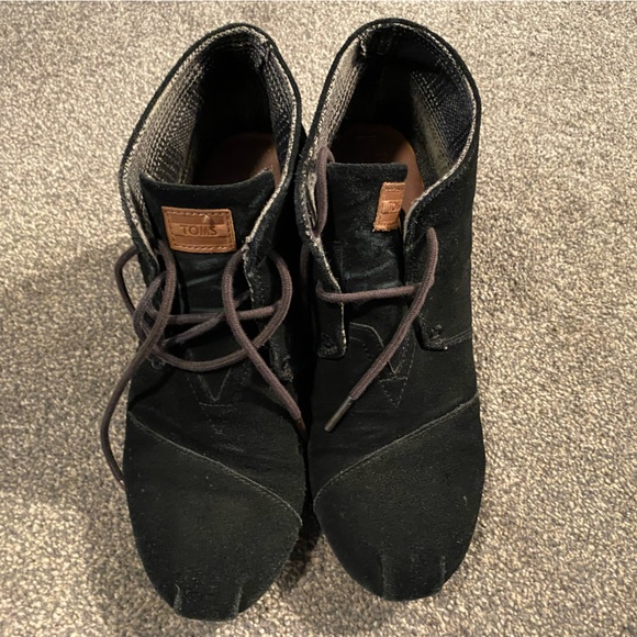 Suede Ankle Booties - Picture 2 of 6